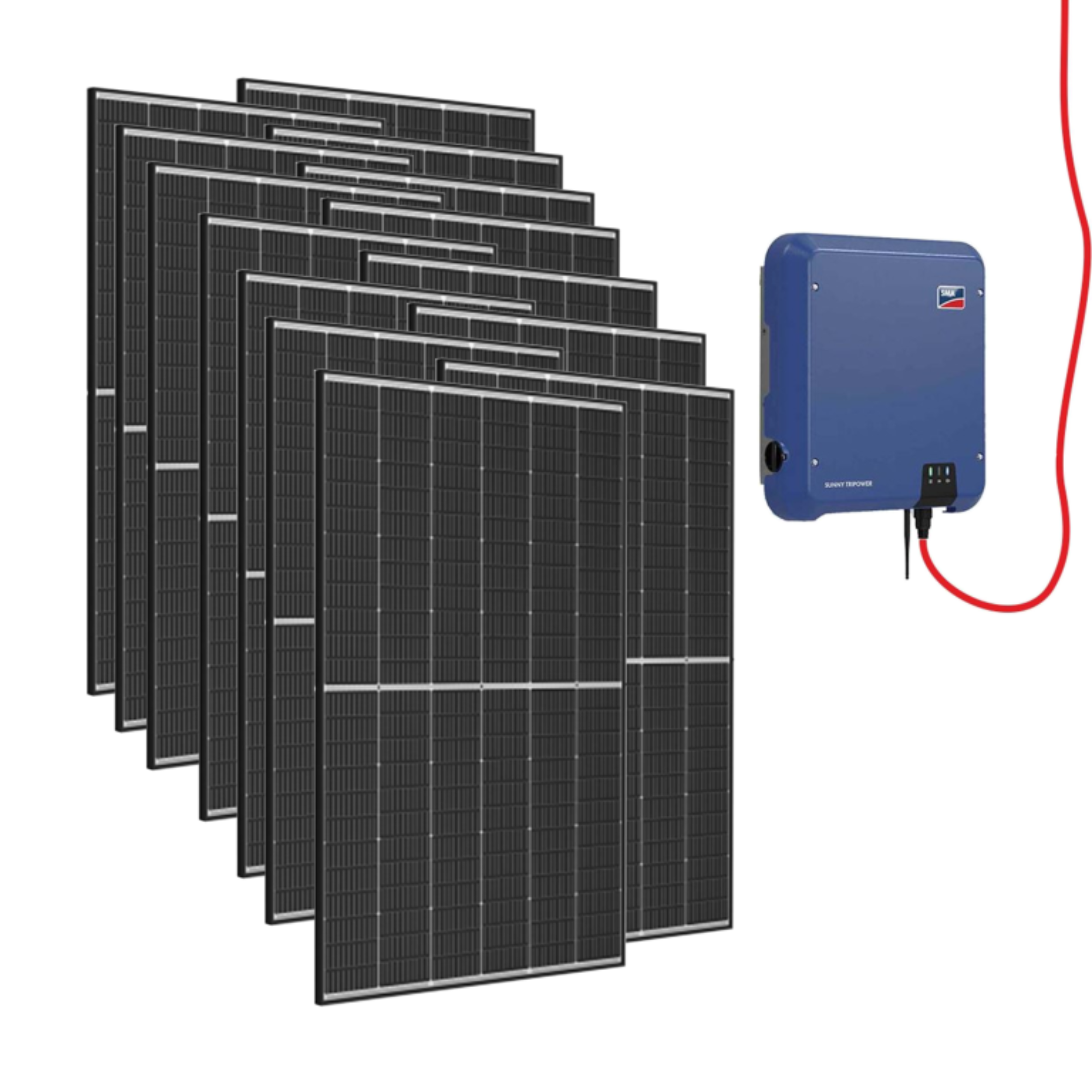 Photovoltaikanlage Trina Solar 5950Wp / 8kW mit Trina Solar 425Wp und SMA Sunny Tripower 8.0