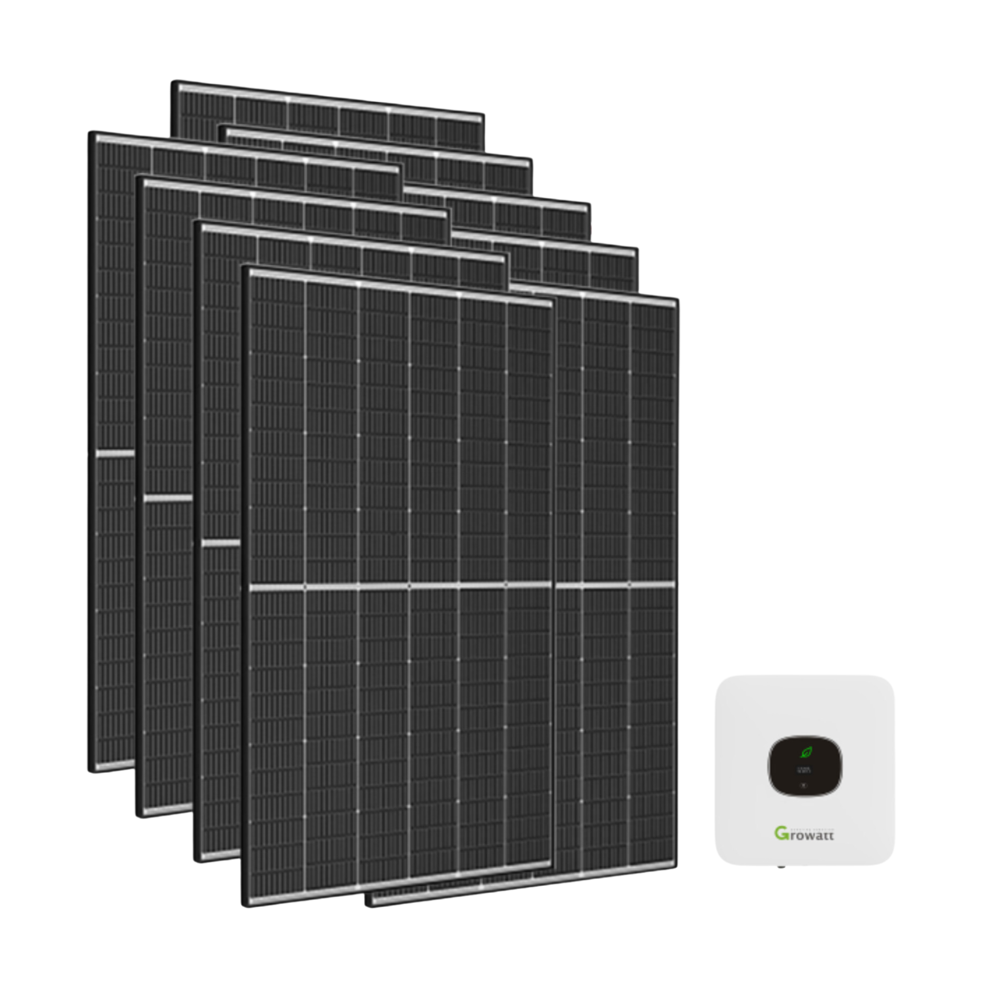 Photovoltaikanlage 3825Wp / 3kW mit Trina Solar 425 Wp und Growatt MIC 3000TL-X