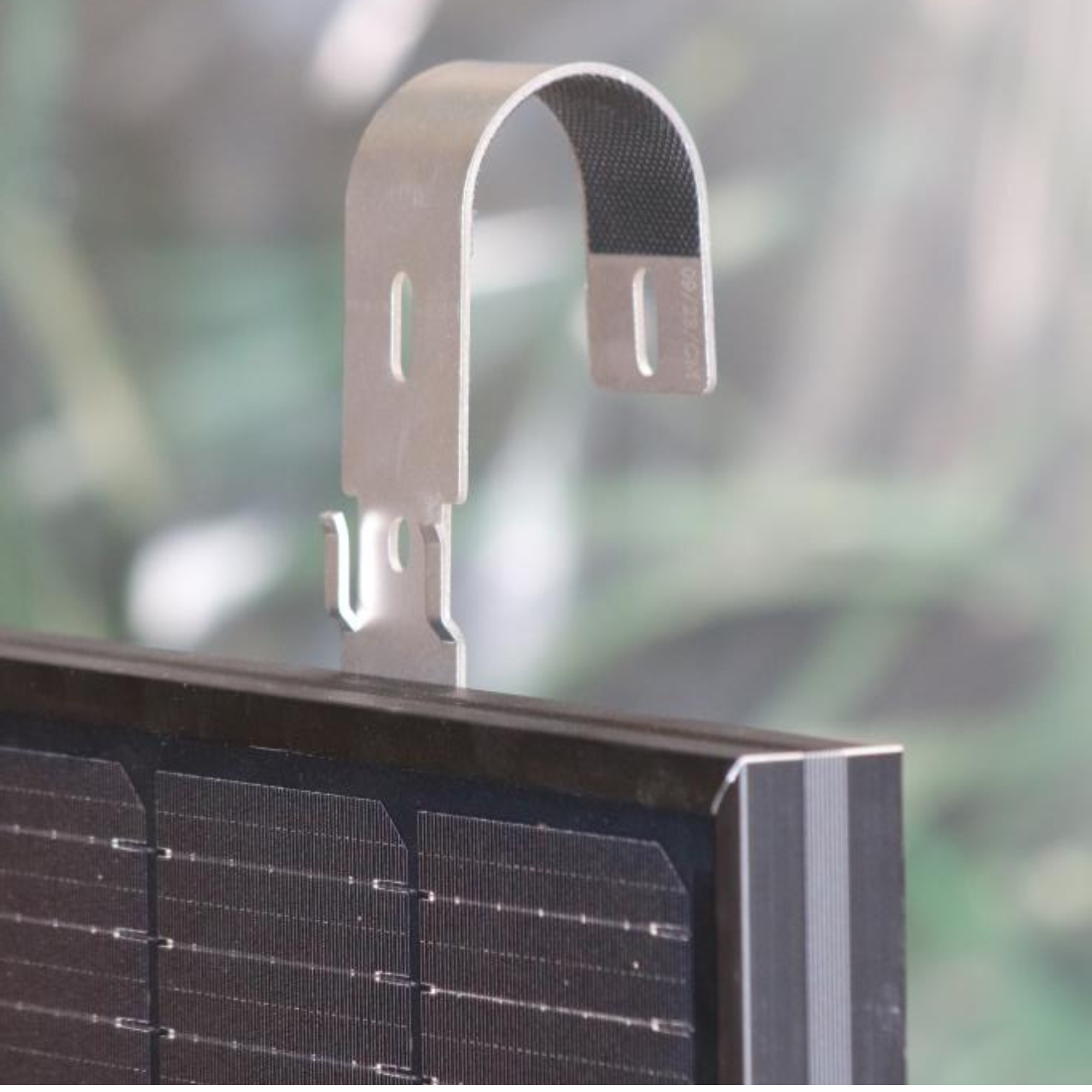Befestigungssystem Solar Hook Typ-E2 Set - Runder Handlauf / Eckige Streben