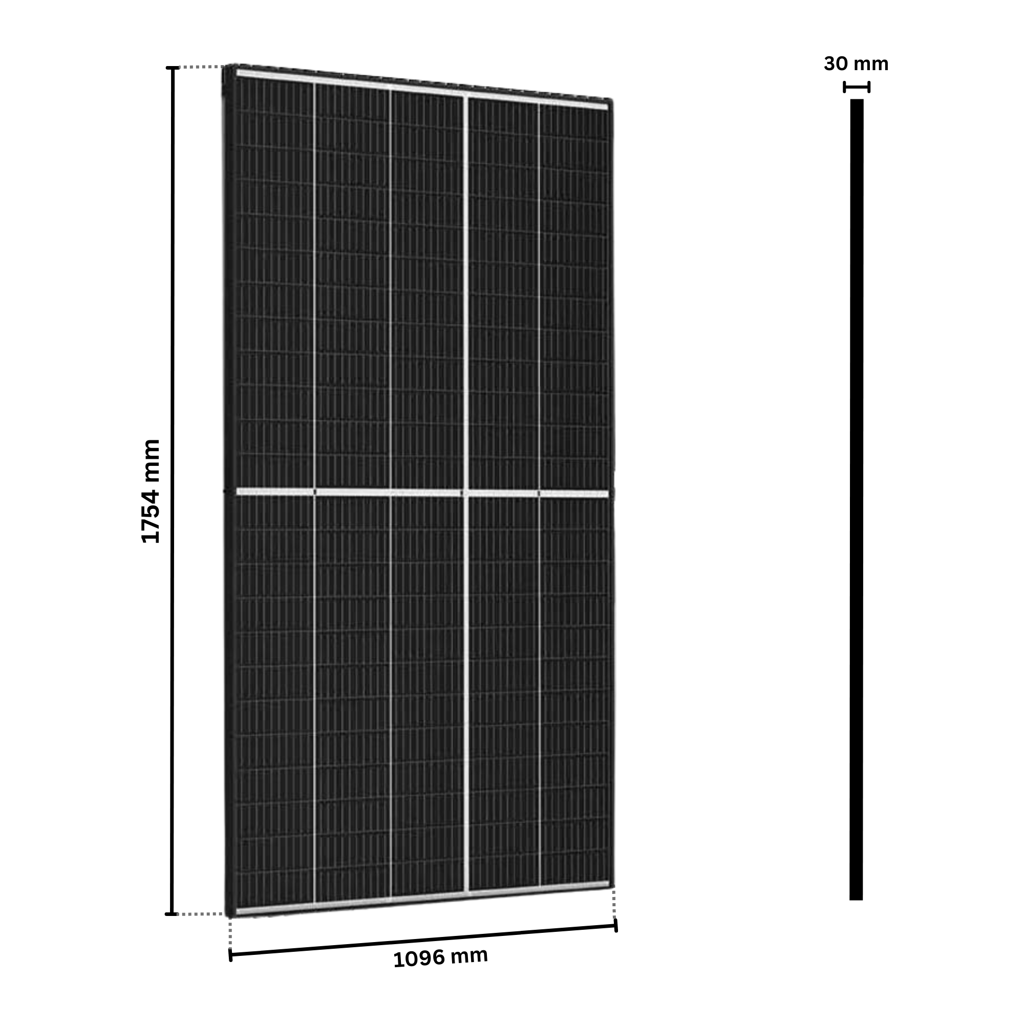  Abmessung Trina Solar 400 Wp Vertex S Black Frame